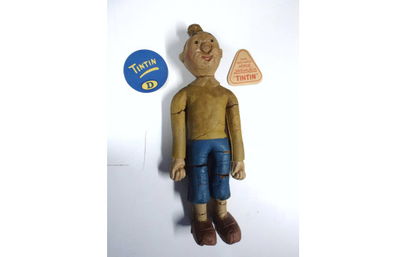 RARISSIME Ancienne Figurine Delacoste Tintin 