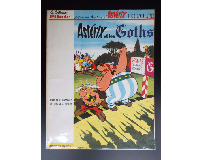 Astérix et les goths EO belge brochée de 1963 BON ETAT PLUS