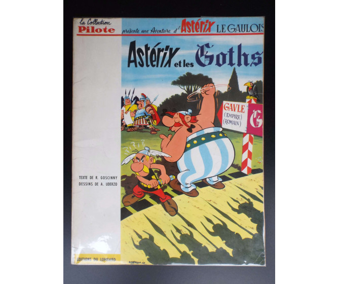 Astérix et les goths EO belge brochée de 1963 BON ETAT PLUS