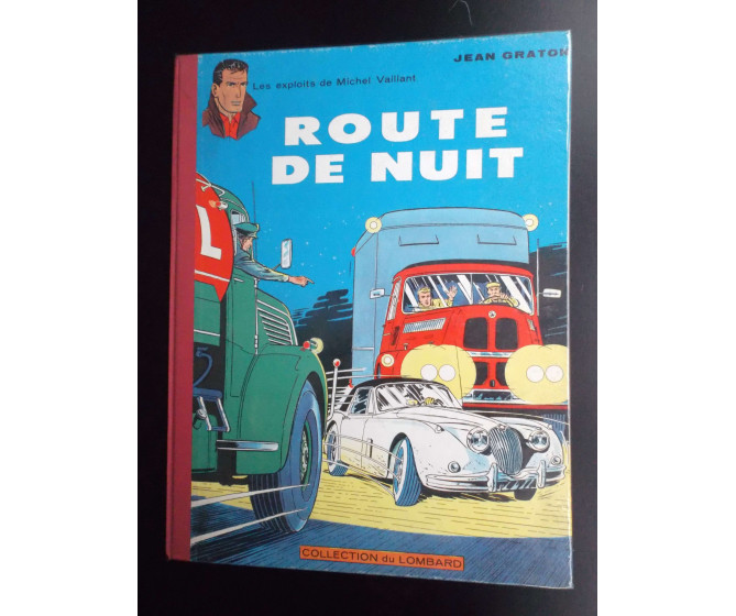 Michel Vaillant Route De nuit EO 1962 TRES BON ETAT