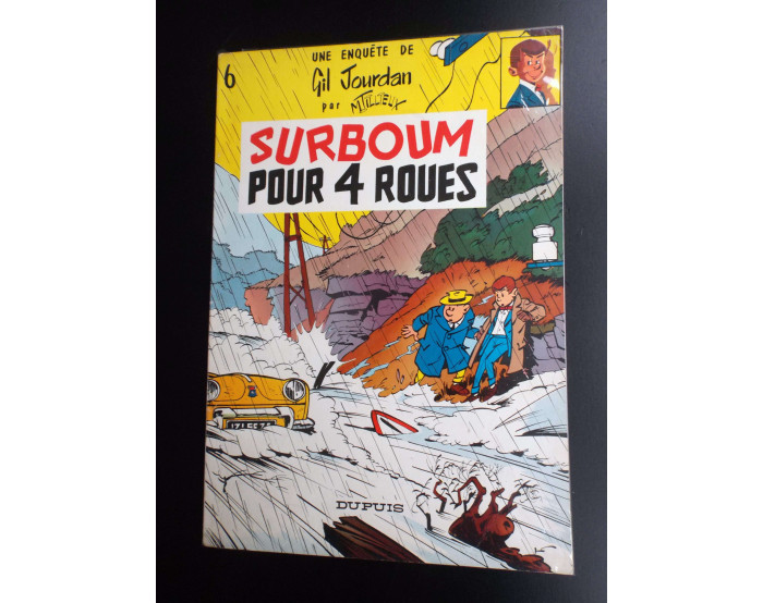 Gil Jourdan Surboum pour 4 roues TRES TRES BON ETAT 