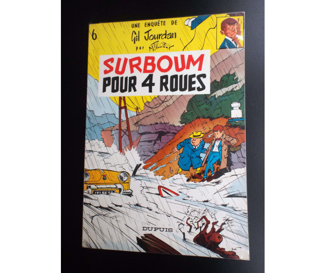 Gil Jourdan Surboum pour 4 roues TRES TRES BON ETAT