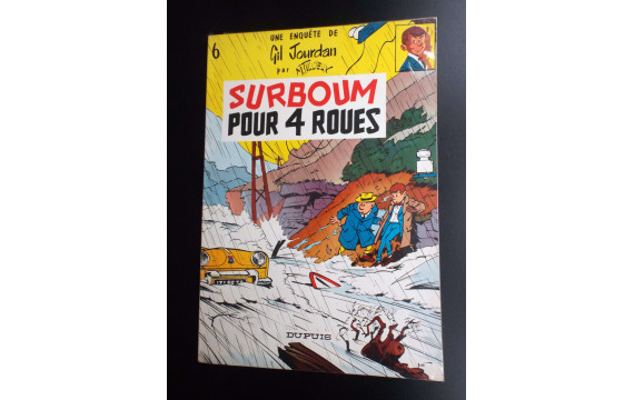 Gil Jourdan Surboum pour 4 roues TRES TRES BON ETAT 