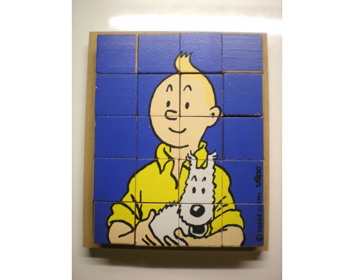 Jeu à cubes Vilac Tintin