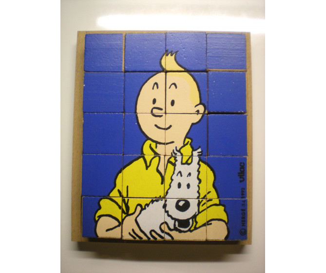 Jeu à cubes Vilac Tintin