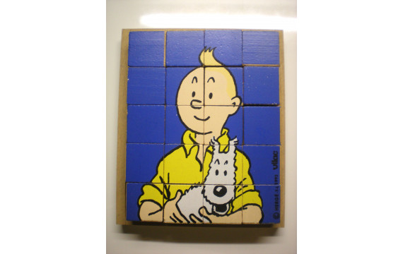 Jeu à cubes Vilac Tintin