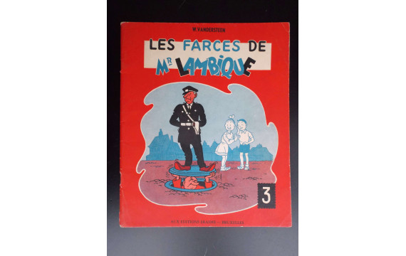 Les farces de MR Lambique N°3  Vandersteen EO  BON ETAT PLUS