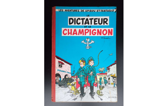 Spirou et Fantasio Le dictateur et le champignon EO belge 1955 BON ETAT 