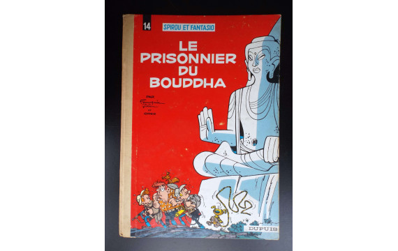 Spirou et Fantasio Le Prisonnier Du Bouddha EO 1960 BON ETAT PLUS à TBE