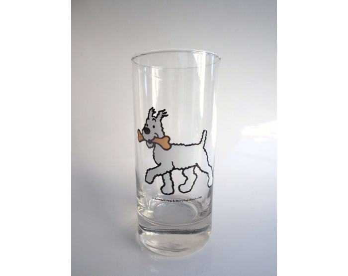 Verre Wavery 1980 Milou ETAT NEUF 