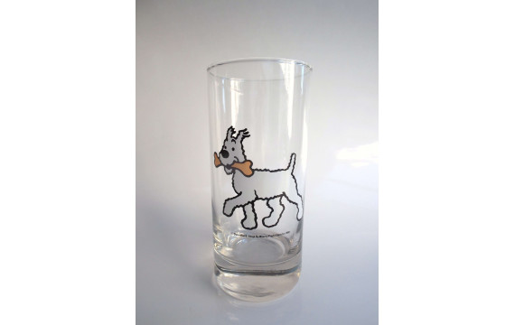 Verre Wavery 1980 Milou ETAT NEUF 