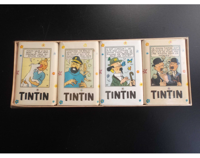 Anciens savons de toilette Tintin TBE