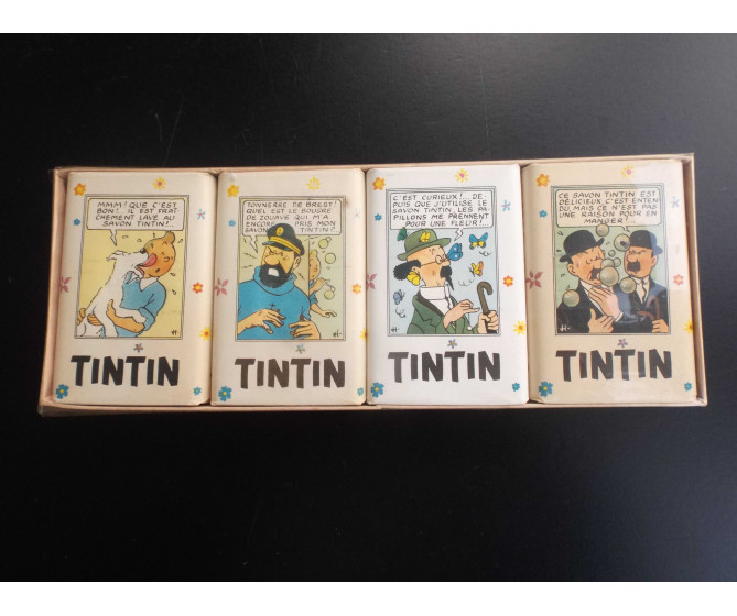 Anciens savons de toilette Tintin TBE