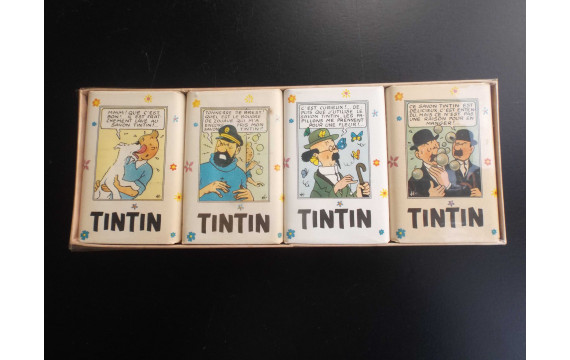 Anciens savons de toilette Tintin TBE 