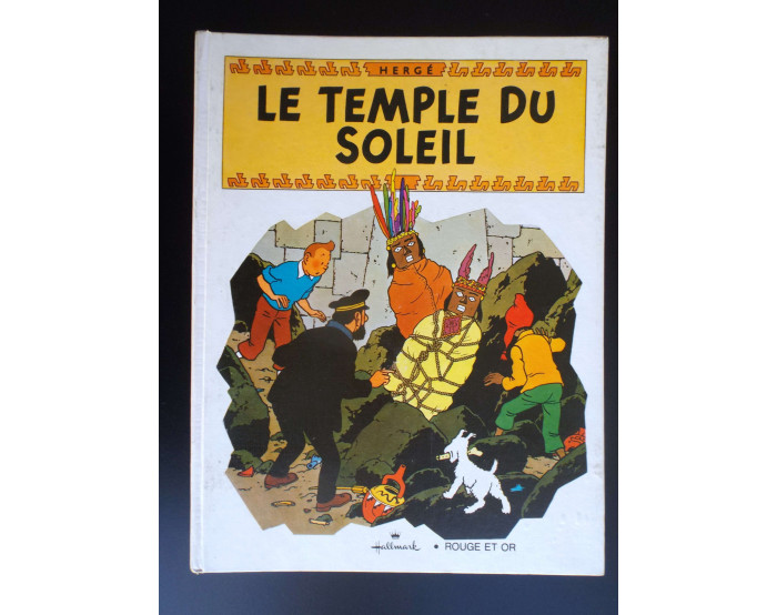 Album Pop Hop Tintin Le temple du Soleil TBE 