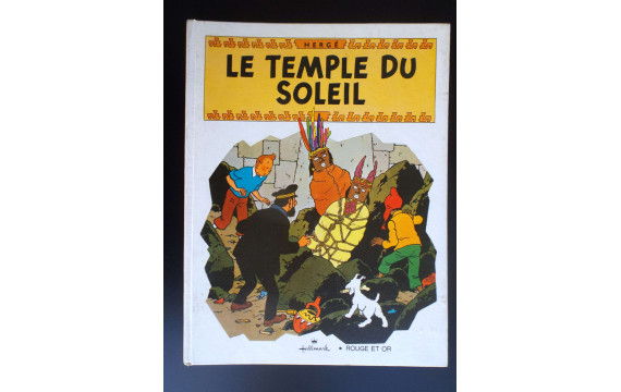 Album Pop Hop Tintin Le temple du Soleil TBE 