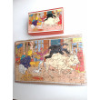 Puzzle Tintin au Tibet  en bois années 50 