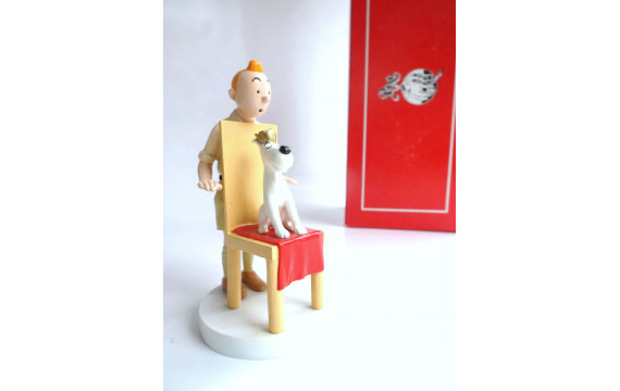 Pixi Pièce jeu échec Tintin et Milou Roi Hors collection Ref 5500 B + C ETAT NEUF 