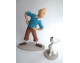 Statuette Tintin Gymnastique Moulinsart Ref 45922 B + C ETAT NEUF