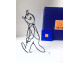 Silhouette Tintin Alph'art 20 cm Socle beige B + C ETAT NEUF