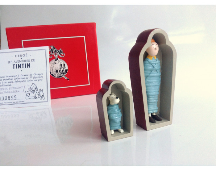 Pixi Sarcophages Tintin et Milou Ref 4547 B + C ETAT NEUF