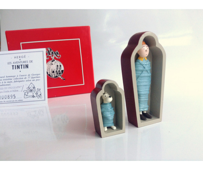 Pixi Sarcophages Tintin et Milou Ref 4547 B + C ETAT NEUF