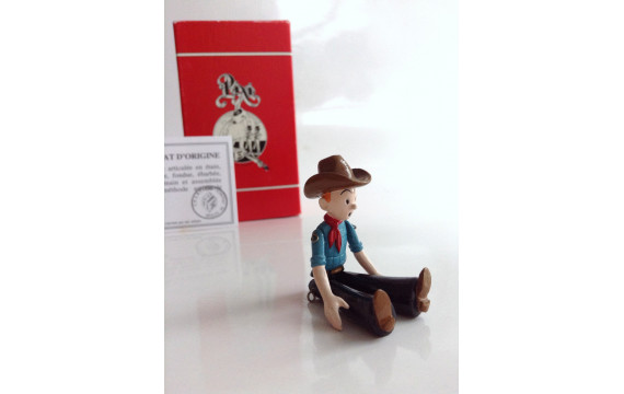 Pixi Tintin cow boy Figurine Articulée Ref 2502 ETAT NEUF