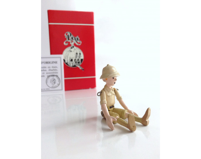 Pixi Tintin au Congo Figurine Articulée Ref 2503 B + C ETAT NEUF
