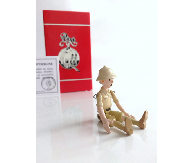 Pixi Tintin au Congo Figurine Articulée Ref 2503 ETAT NEUF