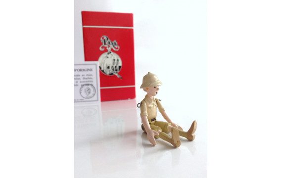 Pixi Tintin au Congo Figurine Articulée Ref 2503 B + C ETAT NEUF