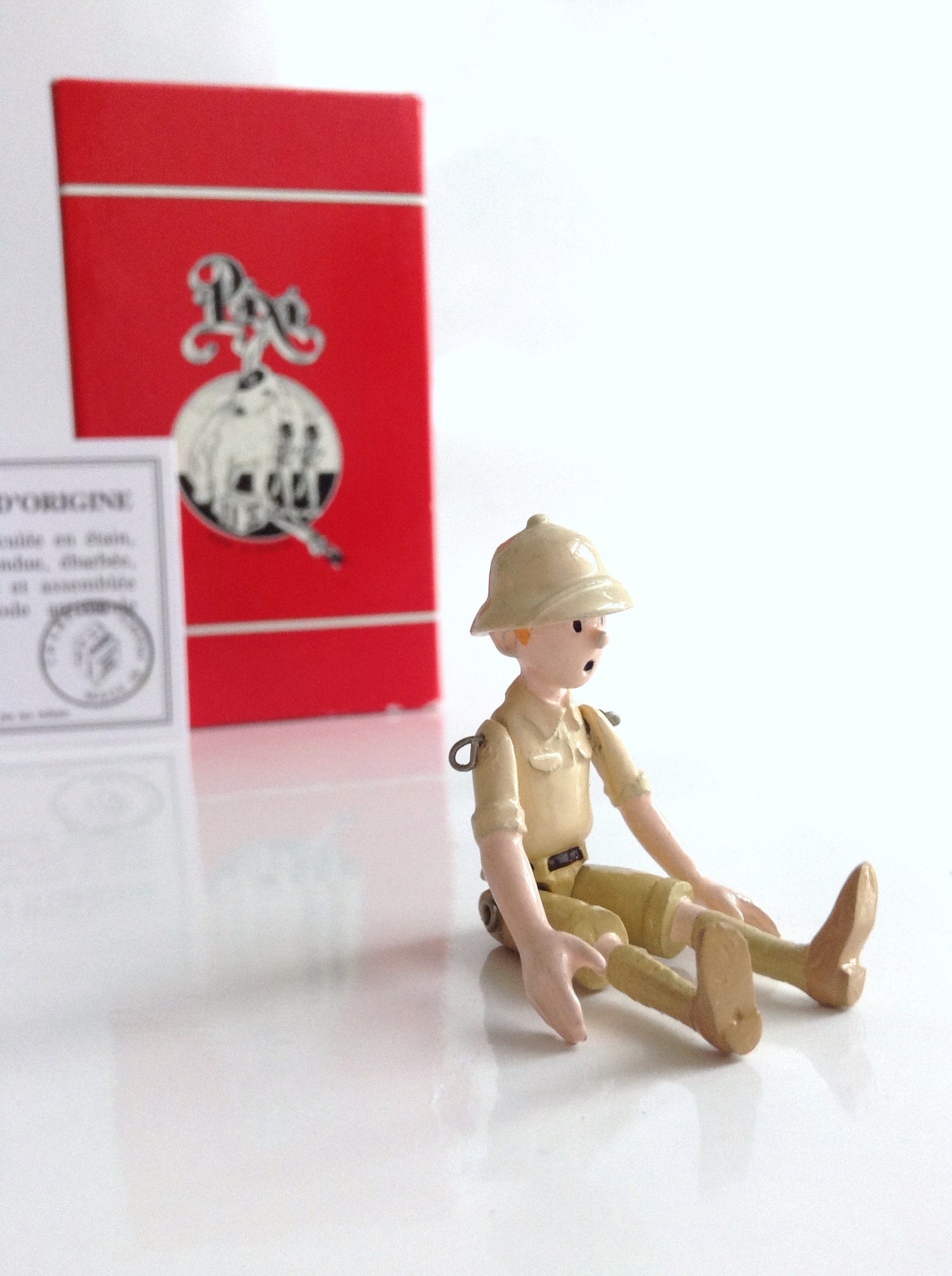 Pixi Tintin au Congo Figurine Articulée Ref 2503 ETAT NEUF - Rue du Labrador