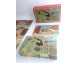 TRES RARE jeu de Cubes Du Timbre Tintin 1950 BON ETAT