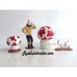 PLUS QUE RARISSIME Pixi PROTOTYPE Tintin aux Champignons ETAT NEUF