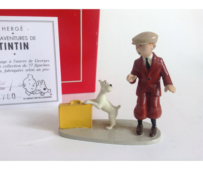 Pixi Tintin et Milou valise Ref 4545 B + C ETAT NEUF