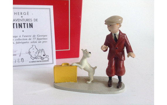 Pixi Tintin et Milou valise  Ref 4545 B + C ETAT NEUF
