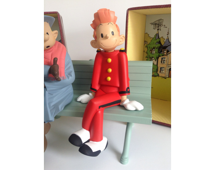 Leblon Delienne - Franquin - Figurine - Félix Club Passion  Modeste Et Pompon Resine