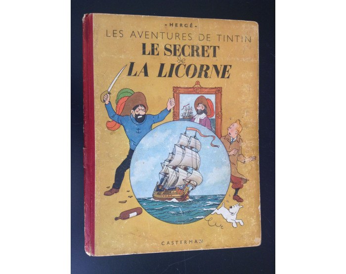 Album Tintin Le Secret de la Licorne A20 1943