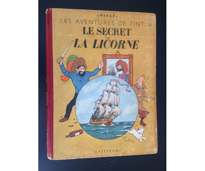 Album Tintin Le Secret de la Licorne A20 1943