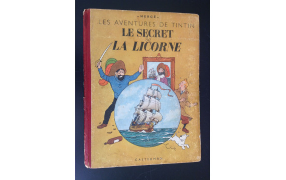 Album Tintin Le Secret de la Licorne A20 1943