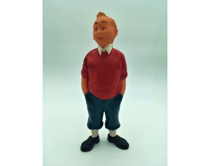 Rare pouet Tintin au pull rouge Pouet Mirim Tintin TRES BON ETAT