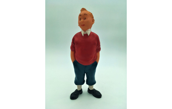 Rare pouet Tintin au pull rouge Pouet Mirim Tintin TRES BON ETAT