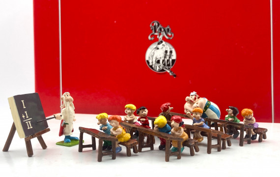 Pixi Mini Astérix L'école du village Boite N° 1 Ref 2324 B + C ETAT NEUF