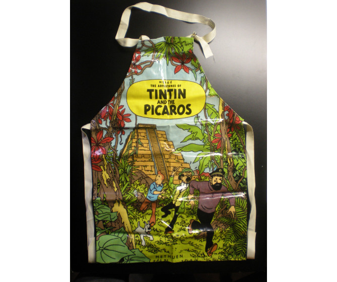 Rare tablier SARI 1981 Tintin et les Picaros