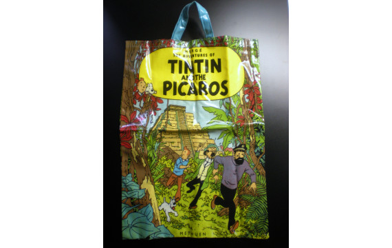 Rare grand Sac SARI Tintin et les Picaros 