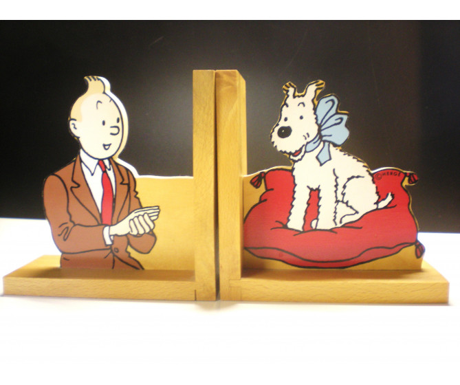 Serre Livre TROUSSELIER Tintin et Milou