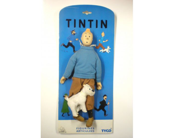 Poupée articulée Tintin TYCO Moulinsart 1996