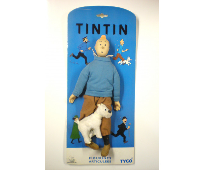 Poupée articulée Tintin TYCO Moulinsart 1996