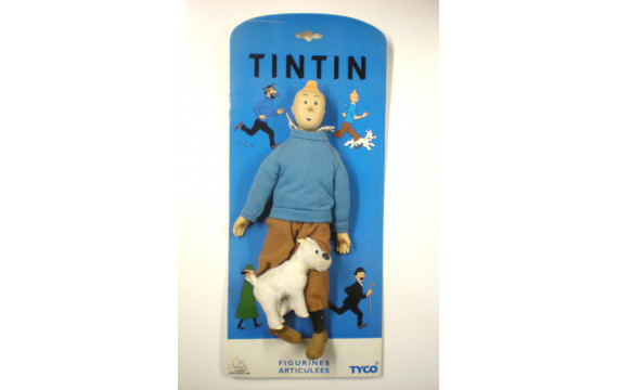 Poupée articulée Tintin TYCO Moulinsart 1996