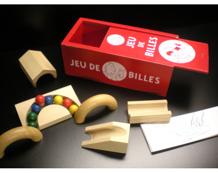 Jeu de billes en bois Tintin Vilac 