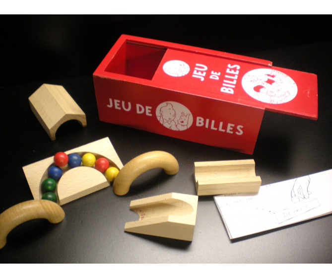 Jeu de billes en bois Tintin Vilac 